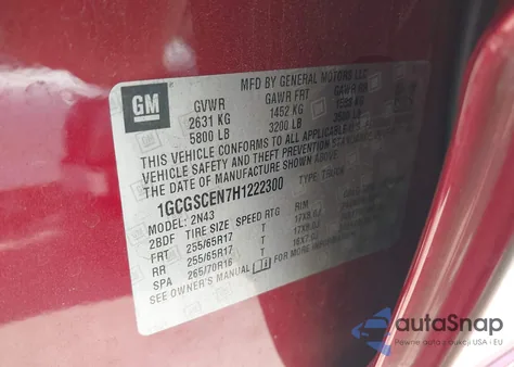 2017 Chevrolet Colorado Lt из США, поврежденный, VIN 1GCGSCEN7H1222300